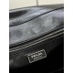F850202525ss new pencil bag 1BN024 large this leather handbag inspired by the quite formal briefcase texture delicate glossy with a new attitude to re-interpret the classic office style silhouette using delicate soft detailing for the bag's classic shape 