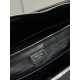 F850 Classic Briefcase Leather Shoulder Strap 2VE011 made of imported Saffiano leather Detachable adjustable cross grain shoulder strap Top brushed hardware Two-way zipper zipper closure to the end of the newest design Newly designed Prada logo lining Fou