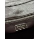 F78025SS spring and summer new dark coffee pencil bag 1BN026 small arrived this leather handbag inspired by the strong formal briefcase texture delicate glossy with a new attitude to re-interpretation of the classic office style silhouette using delicate 