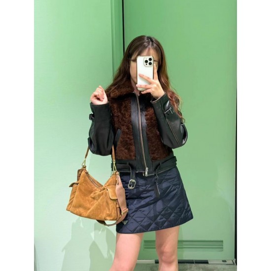 1BC264 Suede Cinnamon Top View