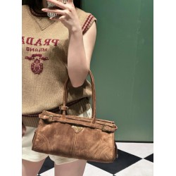 1BA426 Suede Dark Brown Top View