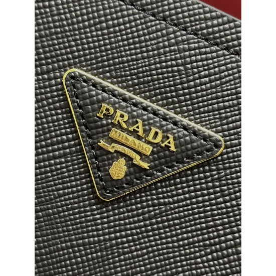 F830 classic models Tote red lining 1BG775 black large 33cm arrival color color fully upgraded using imported coarse cross grain cow with the impact of the color calfskin top brushed hardware color matching handles never out of fashion shopping bag naught