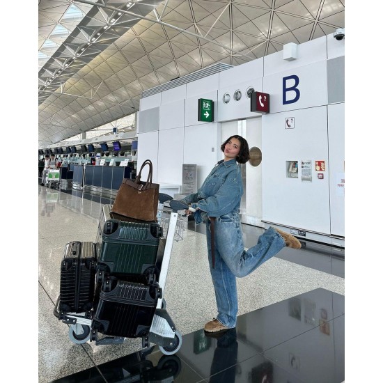 1BA417 Frosted Leather Medium Top View