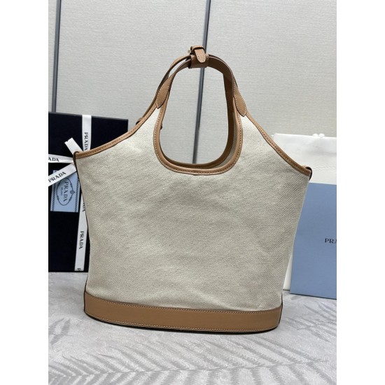 F530 with Counterfeit Full PackagingExclusive New Medium Tote Bag 1BG471 ArrivalThis tote bag is made of a linen blend fabric that displays a stylish sense of volume and sophisticated geometric shapes to emphasize its structured designCasual and versatile